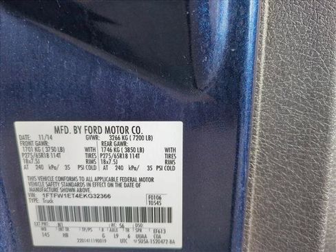 Used 2014 Ford F150 Lariat w/ Equipment Group 502A Luxury image 24