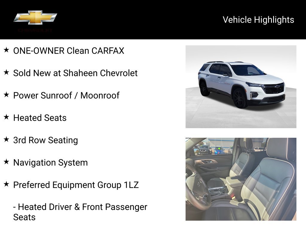 Used 2023 Chevrolet Traverse Premier w/ Redline Edition AWD/4WD image 17