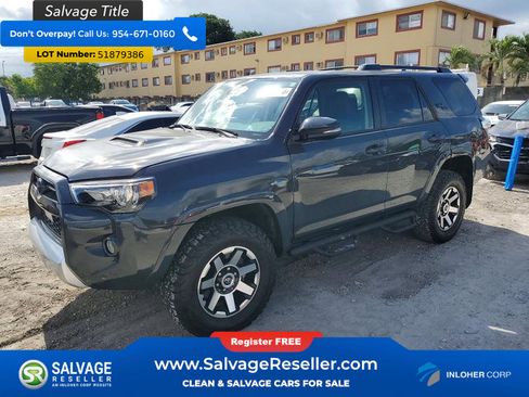 Used 2024 Toyota 4Runner TRD Off-Road Premium w/ Moonroof Package AWD/4WD image 1