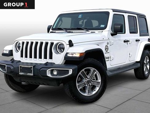 Used 2020 Jeep Wrangler Unlimited Sahara image 1