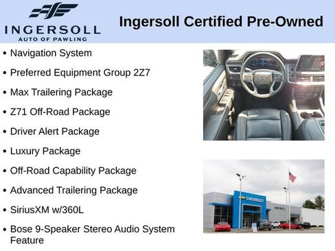 Used 2024 Chevrolet Suburban Z71 w/ Z71 Off-Road Package AWD/4WD image 10