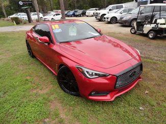 Used 2018 INFINITI Q60 Red Sport 400 w/ Sensory Package 3.0T Sport image 1