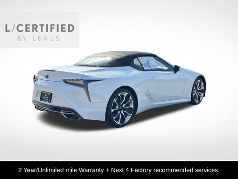 Used 2022 Lexus LC 500 Convertible w/ Touring Package image 4