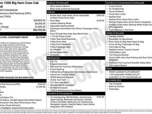 Certified 2022 RAM 1500 Big Horn image 36