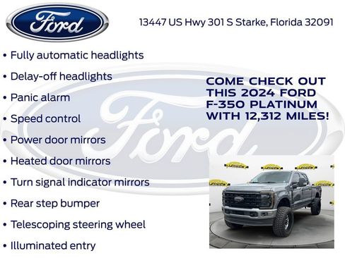 Used 2024 Ford F350 Platinum w/ FX4 Off-Road Package image 27