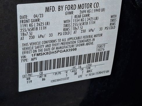 Certified 2023 Ford Explorer XLT AWD/4WD image 28