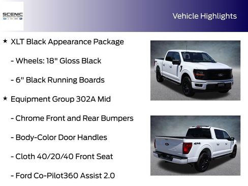 Used 2026 Ford F150 XLT w/ Equipment Group 302A MID AWD/4WD image 10