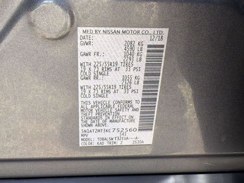 Used 2019 Nissan Rogue SL w/ Premium Package FWD image 21