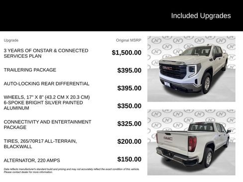 Used 2022 GMC Sierra 1500 Pro w/ Trailering Package AWD/4WD image 3