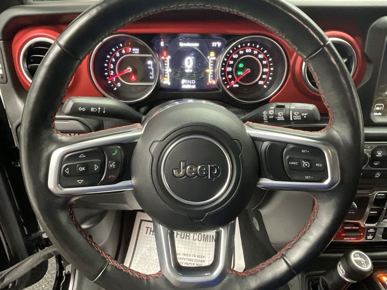 Used 2022 Jeep Wrangler Unlimited Rubicon w/ Steel Bumper Group AWD/4WD image 14