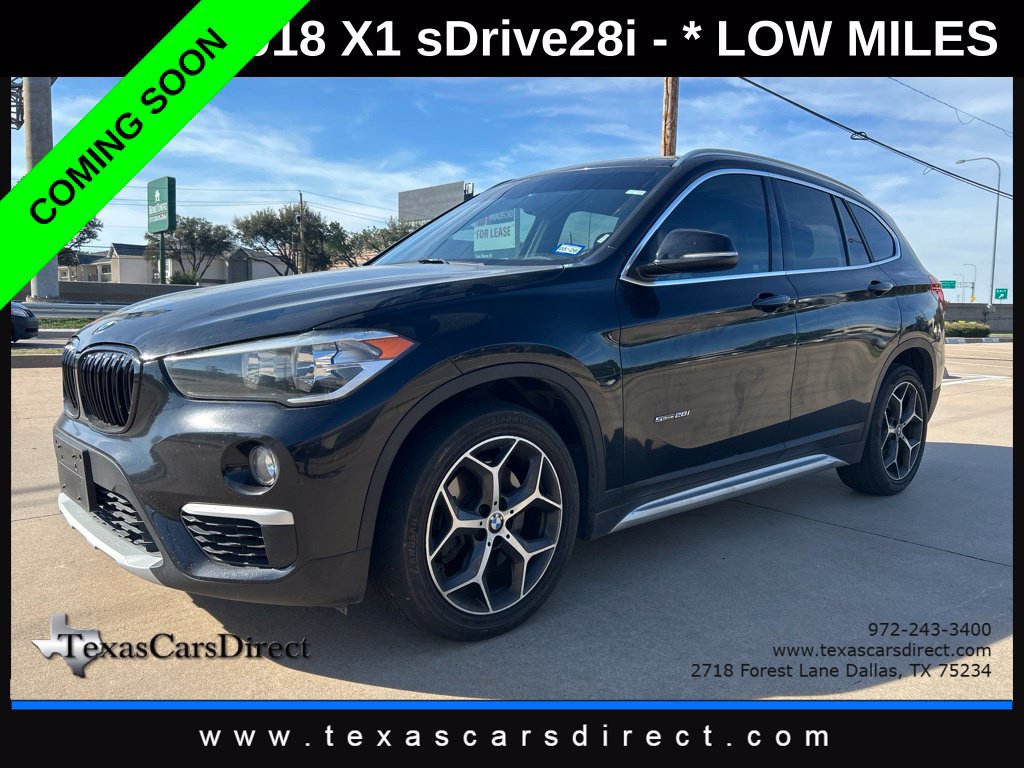 Used 2018 BMW X1 sDrive28i w/ Convenience Package FWD image 1
