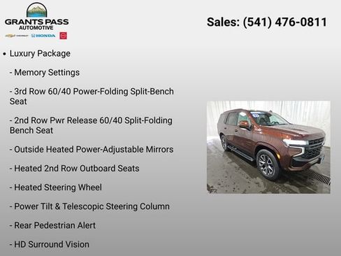 Certified 2023 Chevrolet Tahoe Z71 w/ Z71 Off-Road Package AWD/4WD image 13