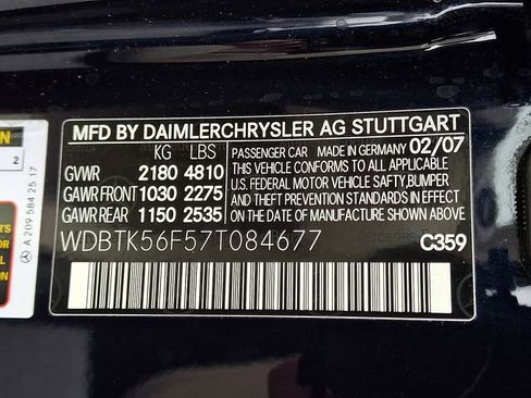 Used 2007 Mercedes-Benz CLK 350 Cabriolet image 27