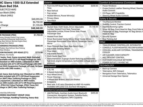 Used 2015 GMC Sierra 1500 SLE w/ SLE Value Package image 5