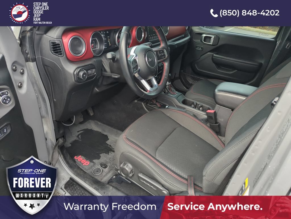 Used 2021 Jeep Wrangler Unlimited Rubicon w/ LED Lighting Group AWD/4WD image 10