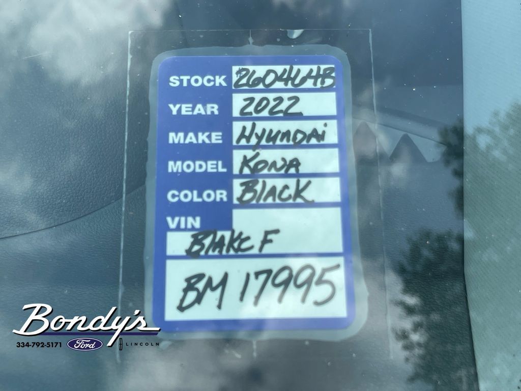 Used 2022 Hyundai Kona SEL FWD image 21