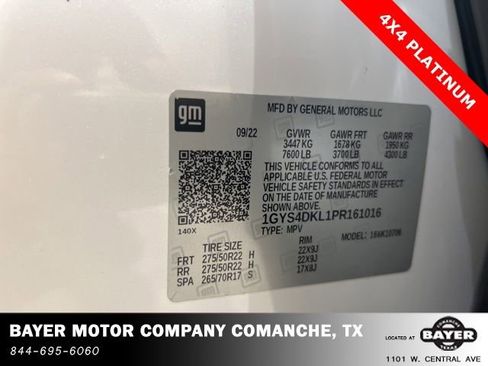Used 2023 Cadillac Escalade Premium Luxury Platinum AWD/4WD image 33