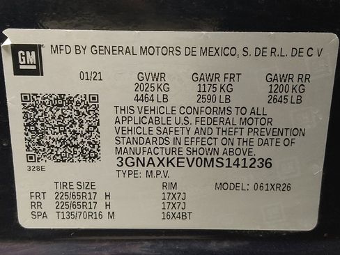 Used 2021 Chevrolet Equinox LT image 33