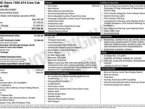 Certified 2023 GMC Sierra 1500 AT4 w/ AT4 Premium Package image 8
