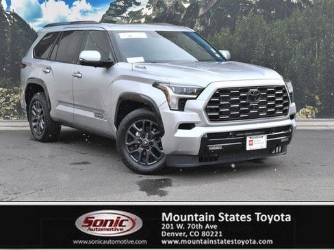 Certified 2025 Toyota Sequoia Platinum w/ Tow Technology Package image 1