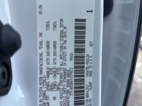 New 2026 Toyota Tundra Limited image 27