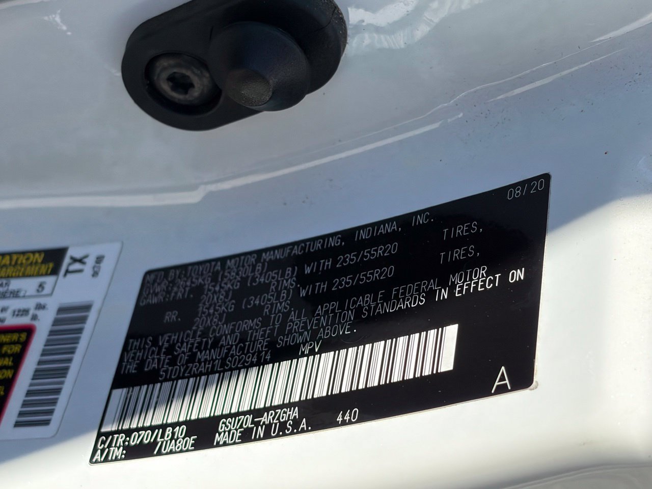 Used 2020 Toyota Highlander Limited FWD image 15