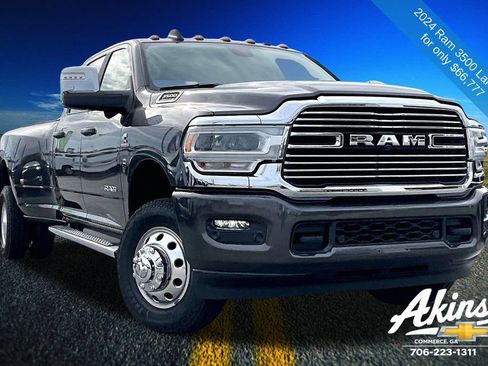 Used 2024 RAM 3500 Laramie w/ Towing Technology Group image 3