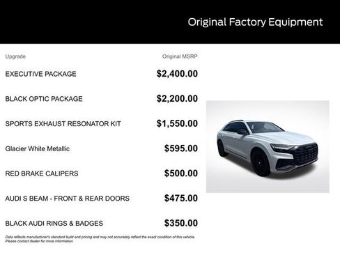 Used 2023 Audi SQ8 Premium Plus w/ Executive Package AWD/4WD image 11