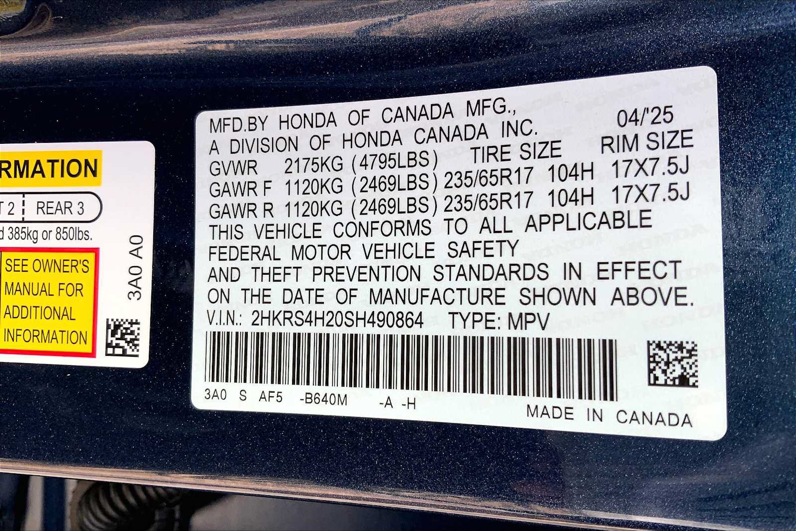 Used 2025 Honda CR-V LX image 30