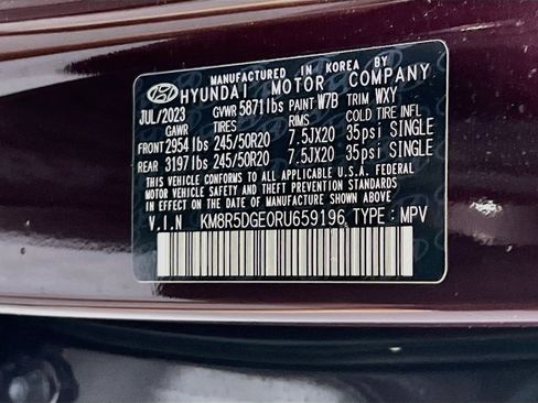 Used 2024 Hyundai Palisade Limited AWD/4WD image 35