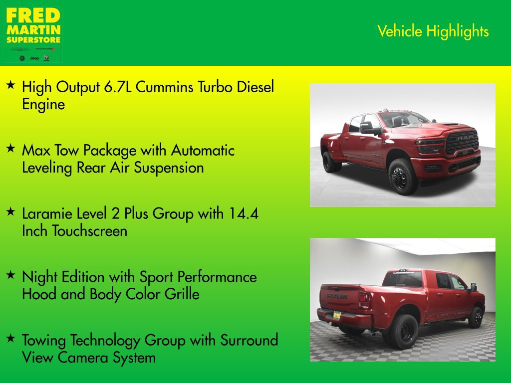 New 2026 RAM 3500 Laramie AWD/4WD image 8