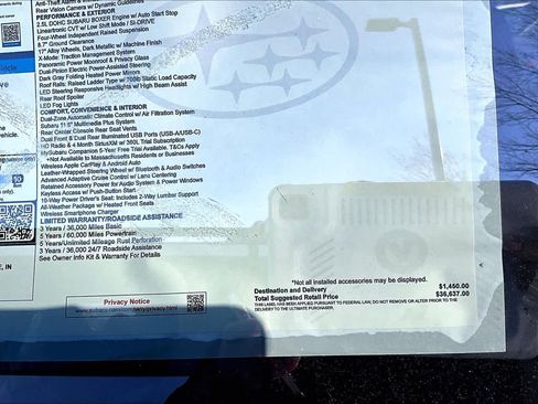 New 2026 Subaru Forester Premium image 18