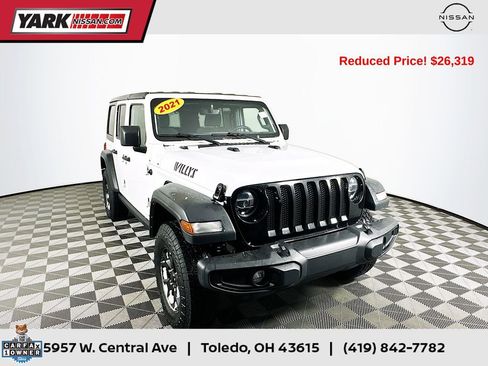 Used 2021 Jeep Wrangler Unlimited Sport image 1