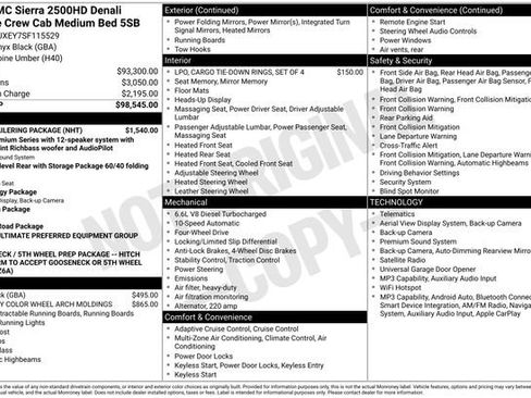Used 2025 GMC Sierra 2500 Denali Ultimate w/ Max Trailering Package AWD/4WD image 31