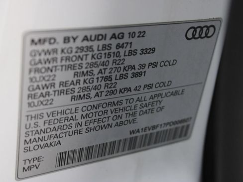 Used 2023 Audi Q8 Premium Plus w/ Premium Plus Package AWD/4WD image 34