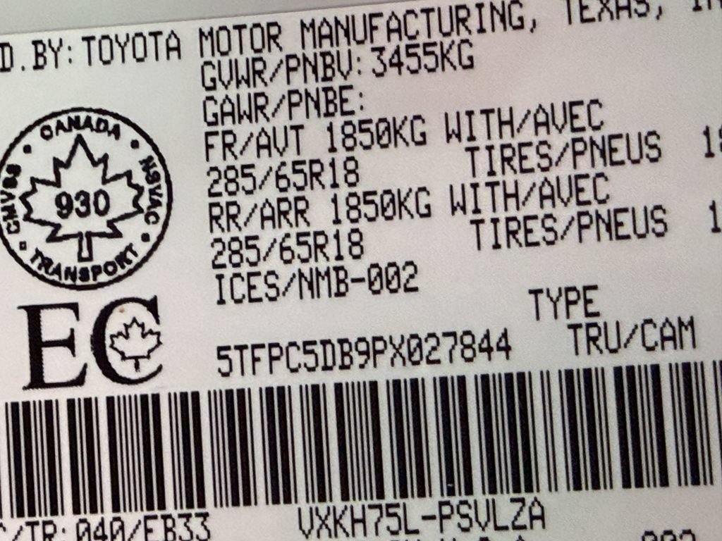 Used 2023 Toyota Tundra TRD Pro AWD/4WD image 55