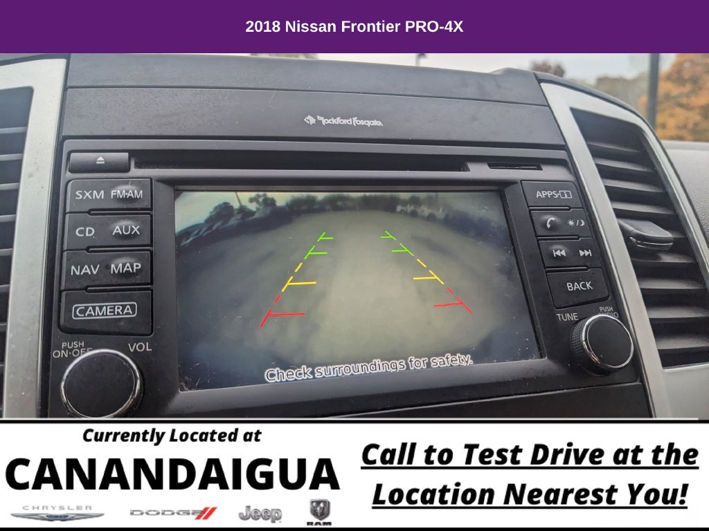 Used 2018 Nissan Frontier PRO-4X AWD/4WD image 30