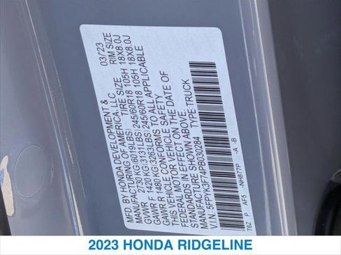Used 2023 Honda Ridgeline RTL-E image 26