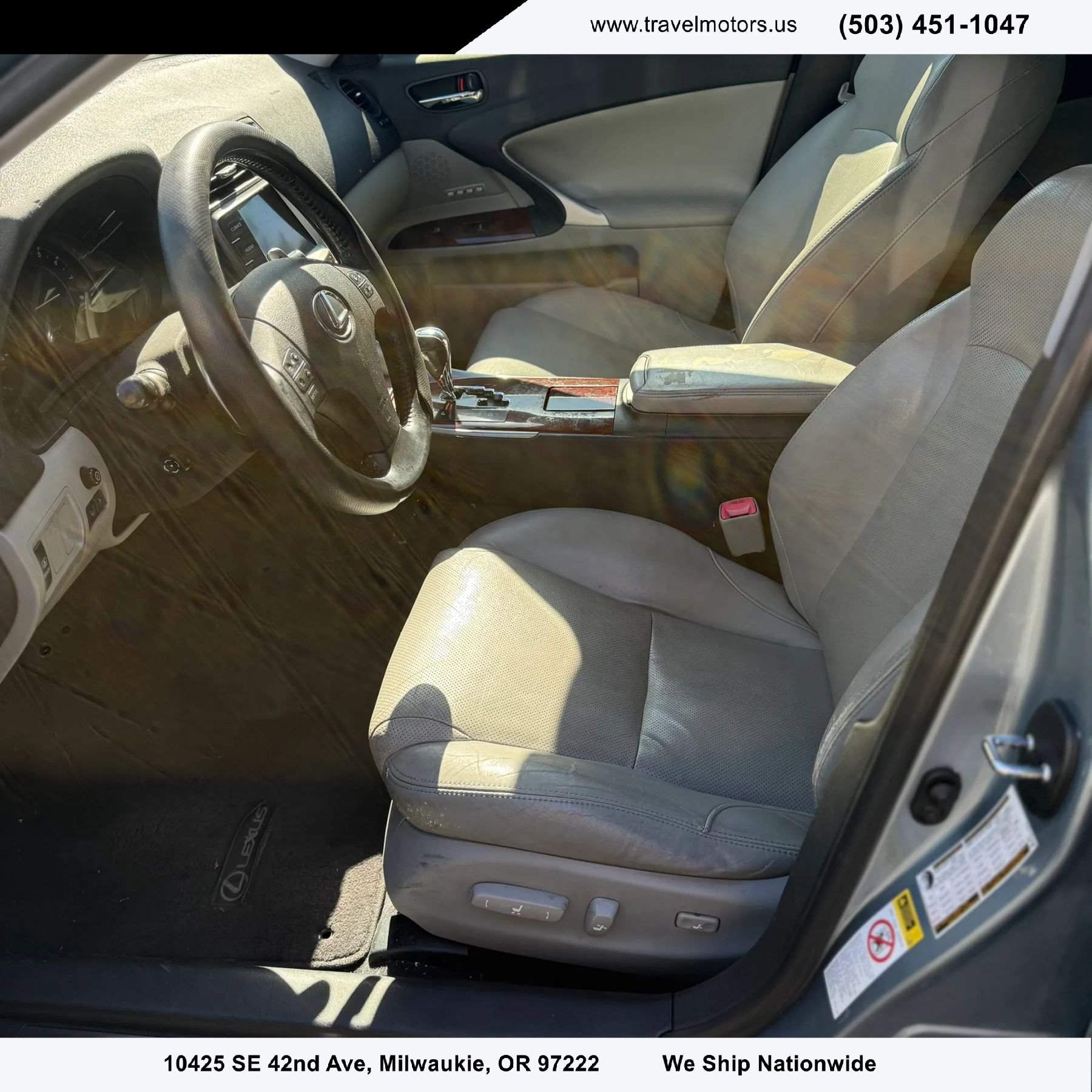 Used 2007 Lexus IS 250 AWD w/ Luxury Plus Pkg image 9