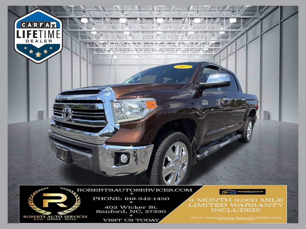 Used 2017 Toyota Tundra 1794 Edition AWD/4WD 360° Tour