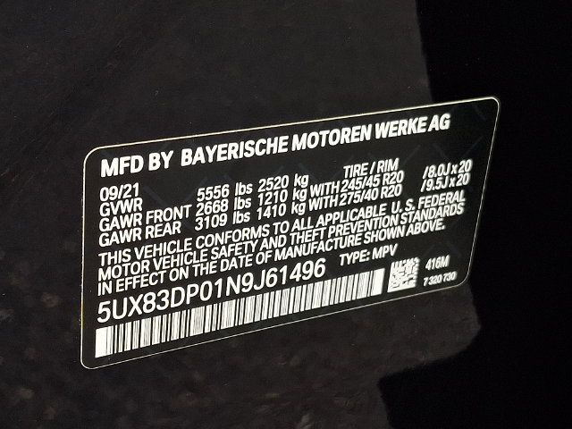 Used 2022 BMW X3 M40i w/ Premium Package AWD/4WD image 26