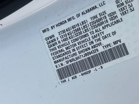 Used 2018 Honda Odyssey EX-L image 22