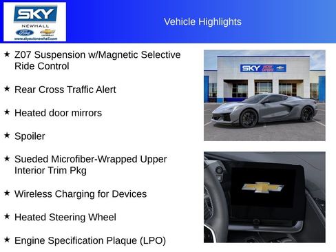 New 2025 Chevrolet Corvette Z06 w/ Z07 Performance Package image 32