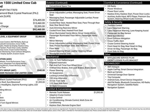 New 2026 RAM 1500 Limited AWD/4WD image 2