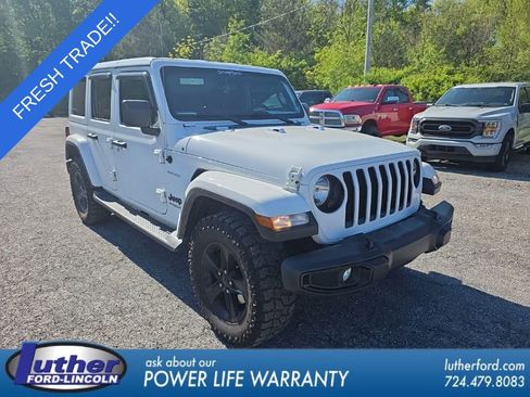 Used 2021 Jeep Wrangler Unlimited Sahara AWD/4WD image 1