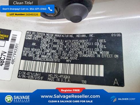 Used 2006 Toyota Sienna AWD image 17