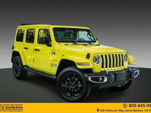 Used 2023 Jeep Wrangler Unlimited Sahara w/ Cold Weather Group AWD/4WD image 1