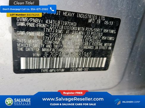 Used 2013 Subaru Crosstrek 2.0i Limited w/ Popular Pkg 2 image 16