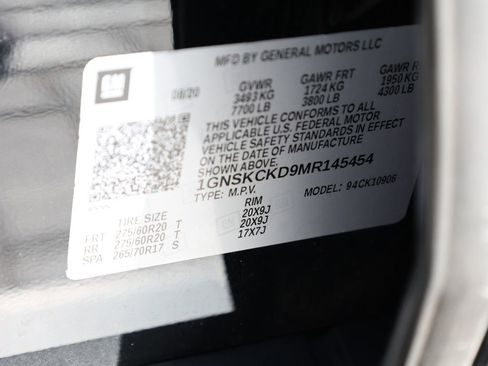 Used 2021 Chevrolet Suburban LT w/ LT Signature Package image 43