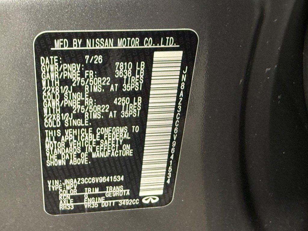 New 2027 INFINITI QX80 Autograph AWD/4WD image 31